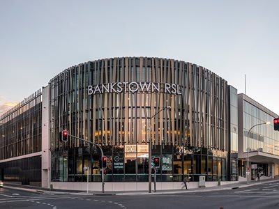 Arcadia Bespoke Facades Bankstown RSL Facade