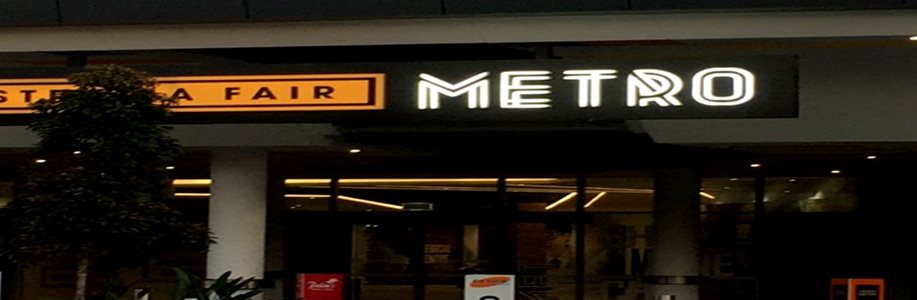 metro led sign