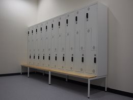 Bench Seating for a complete locker room