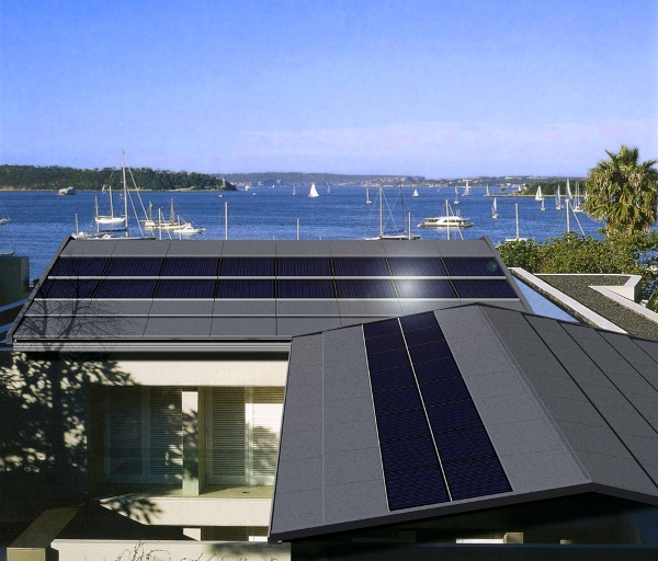 Tractile BIPV-T roofing system by Tractile  Architecture And Design