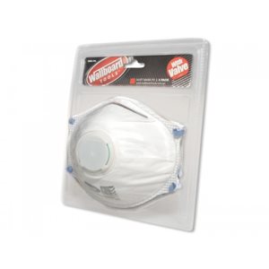 Dust Masks P2 Australian Standard with valve 3pkt