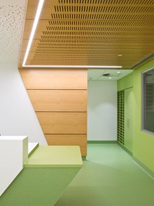 Atkar University Hospital Geelong Slotted Timber Panels
