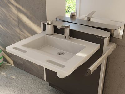 adjustable wash basin residential home