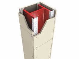 PROMATECT® 250: Single layer steel protection board for up to 2hrs FRL