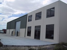 Architectural Commercial or Industrial Buildings by Trusteel Fabrications