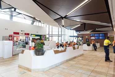 Internal Food Court Area, Image supplied by ThomsonAdsett