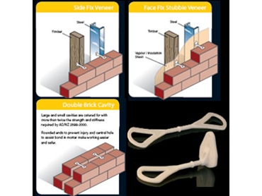 Economical Non Corrosive and Acoustic Masonry Wall Ties from NovaPlas l jpg