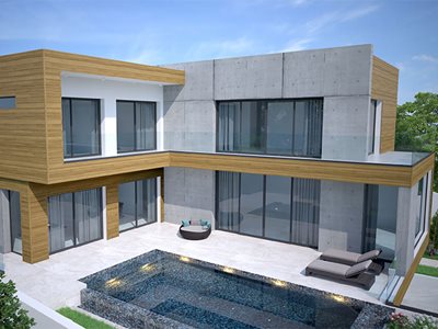 Alteria Wook-Look Cladding Residential Pool