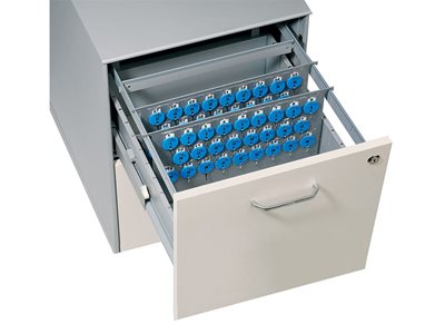 Telkee Filing Cabinet Key Storage Suspension File 50 Hooks