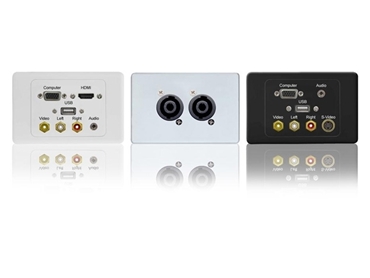 Audio Visual Wall Plates from Dueltek Distribution l jpg