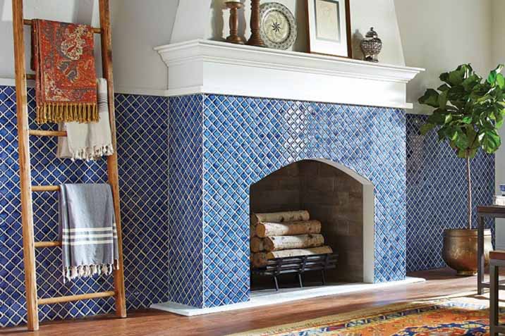 fireplace cladding ideas stone tile walls surround beautiful aesthetic interior design