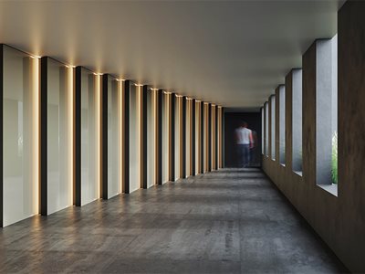 HVG Building Zenolite Hall Panels Light Khaki