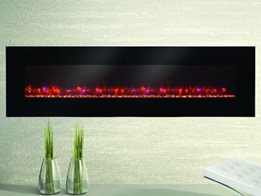 Brilliant Heat with GE Linear Electric Fireplaces