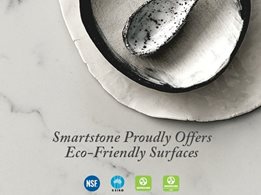 Eco-friendly quartz surfaces from Smartstone