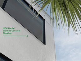 Hardie™ Brushed Concrete Cladding