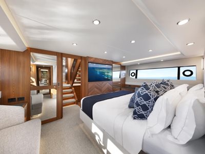 Raw Ink Custom Printed Wall And Ceiling Paneling Private Yacht