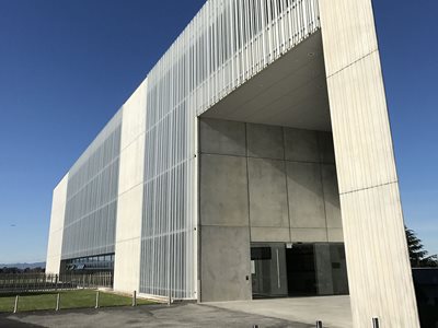 Exterior View of Waikato Law Building Using LouvreTech Facade Louvres