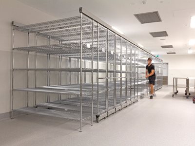 APC Shelving Top Track Metal