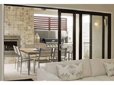 Extend your living area with Alfresco Sliding Stacker Doors from Trend l