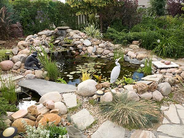 Water features come in a myriad of styles and designs
