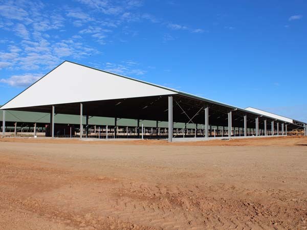 Structural steel for sheds and shelters
