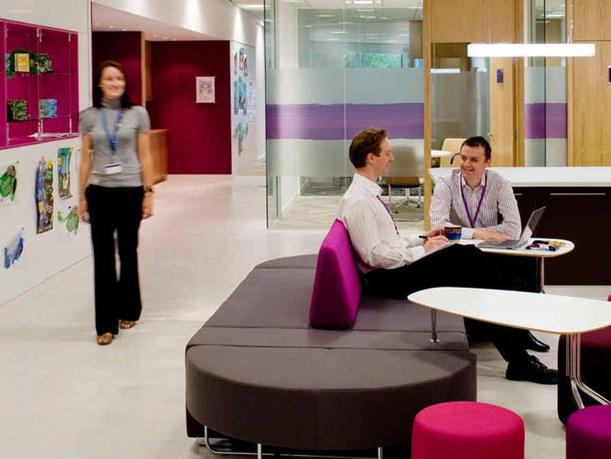 Research shows open plan offices work for teams who set rules about their space. Image: K2 Space&nbsp;
