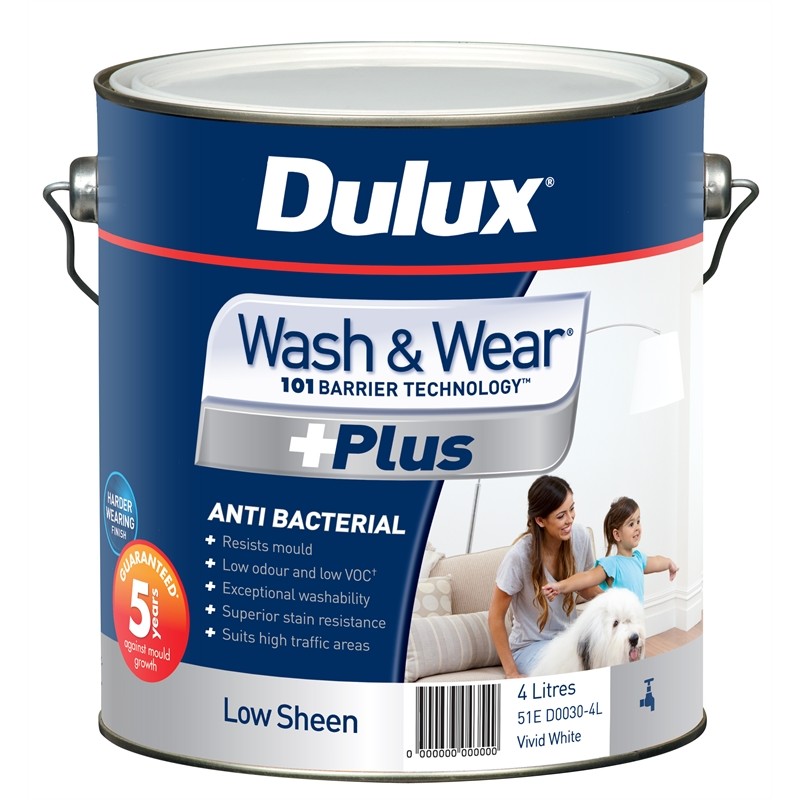 DULUX Wash & Wear®  Plus Low Sheen