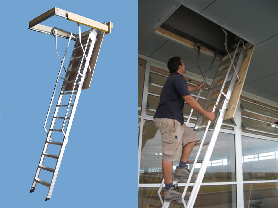 Ceiling And Storage Access Solutions From Am Boss Access Ladders