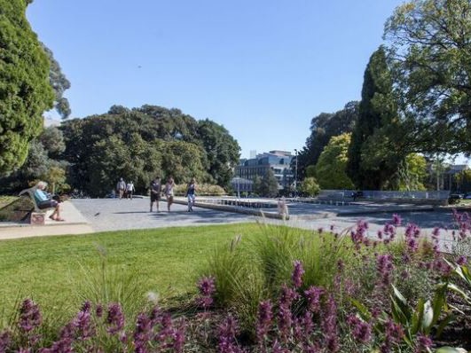 Under new City of Melbourne draft landscape concept plans, Lincoln Square will be expanded and made more amenable over the next five years. Image: City of Melbourne
