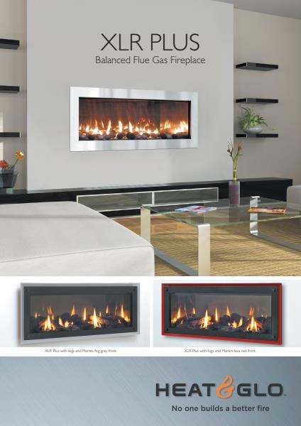 Heat & Glo XLR Plus Fireplace Brochure