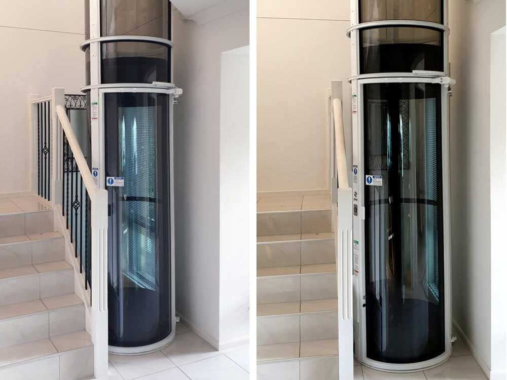 Rebaja Leve Vegetación Smallest home lift installed in Sydney house | Architecture & Design