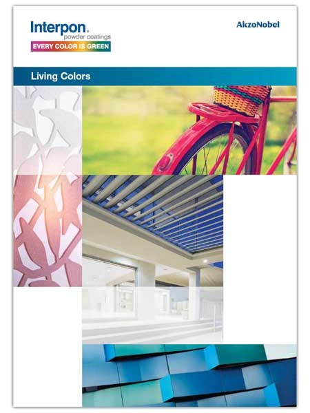 Interpon&rsquo;s new colour card - Living Colors
