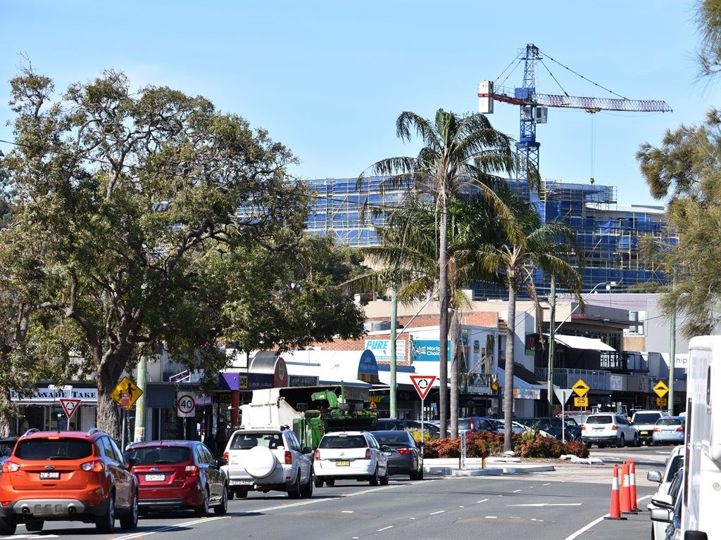 The popular NSW holiday destination area of Lake Macquarie is being transformed at a breakneck rate with a frenzy of construction and development in the area. Image: Supplied

