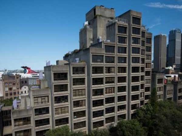 The Sirius public housing building in The Rocks, Sydney
