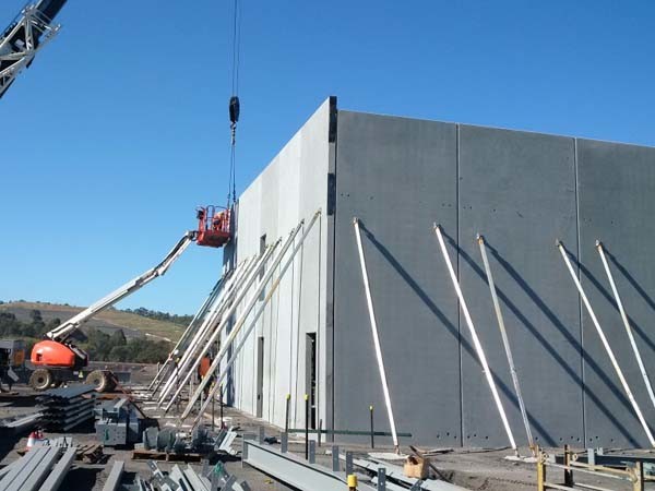 Precast concrete panels
