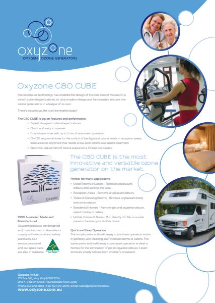 Oxyzone C80 CUBE Brochure