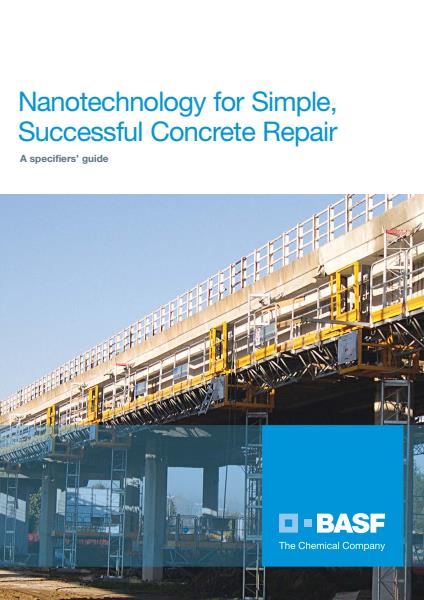 Nanotechnology for Simple, Successful Concrete Repair