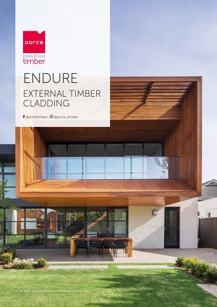 Porta Endure Timber Cladding