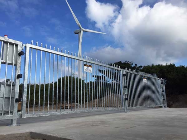 The MSG swing gates can be operated independently or even together to allow for a 10-metre opening
