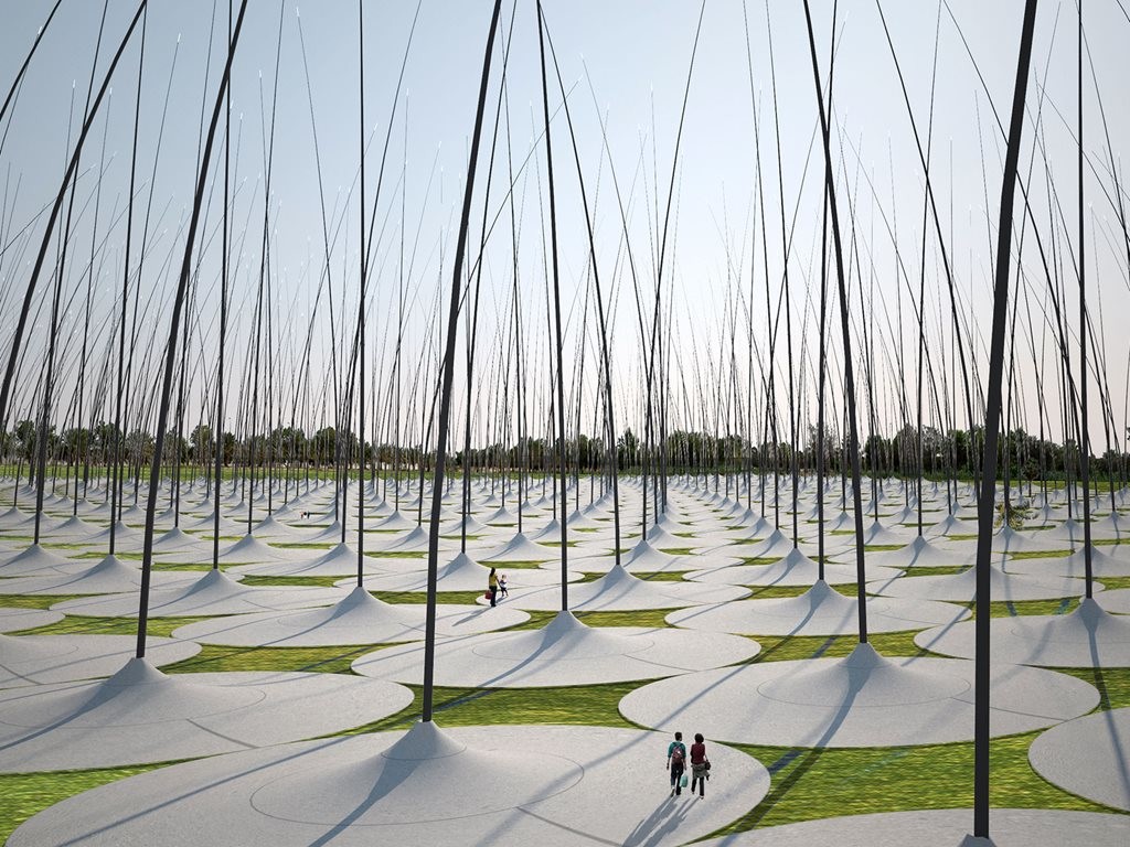 The overall purpose of LAGI is to create what is known as &lsquo;land art generators&rsquo; &ndash; &nbsp;works of public art that capture energy from nature and convert that energy into electricity in a sustainable manner. Image: www.landartgenerator.org
