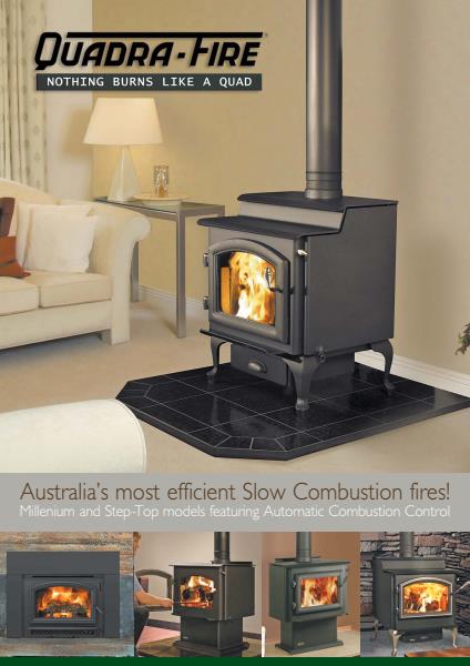 Quadrafire Slow Combustion Fireplaces