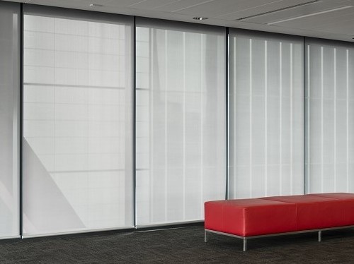 Hunter Douglas roller blinds at 8 Chifley Square
