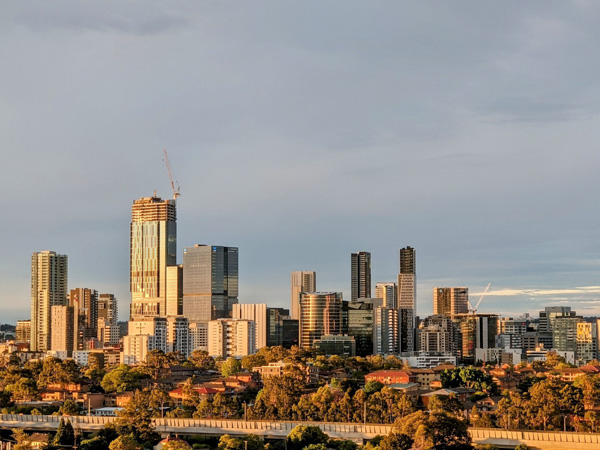 Parramatta skyline