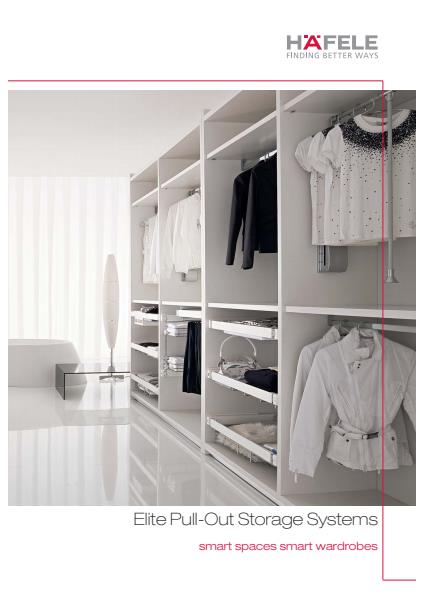 The Elite Pull-Out Storage System From Hafele