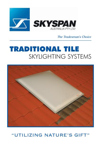 Skyspan Tile Skylight Brochure