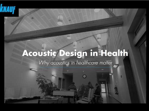 Knauf&rsquo;s free ebook on Acoustic Design for Healthcare