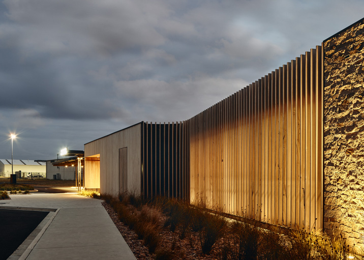 mt gambier airport ashley halliday architects
