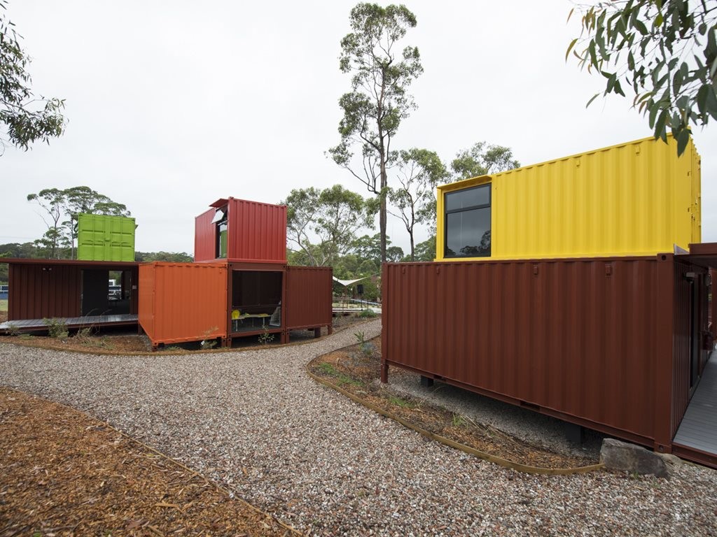 Andrew Nolan and Bernd Winter were looking for alternatives to the traditional demountables. Image: The German International School Sydney

