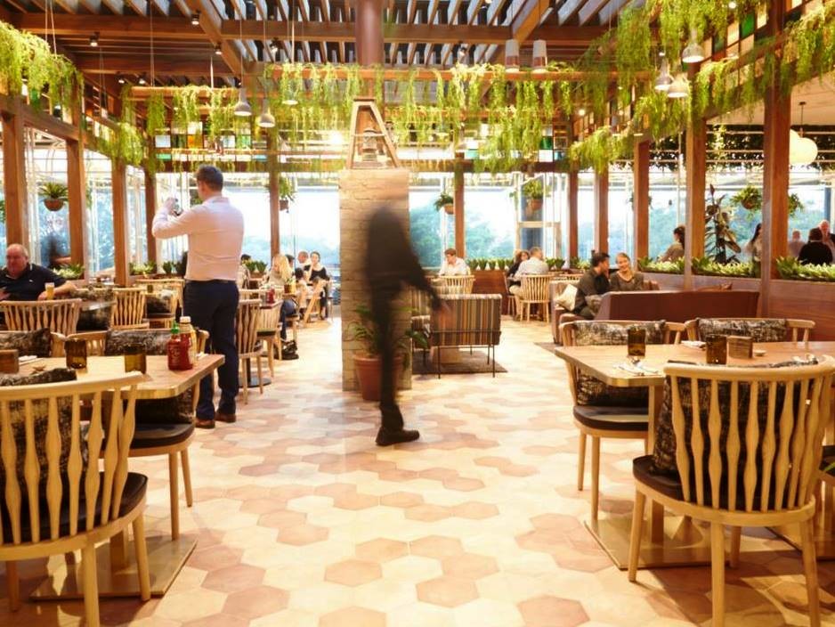 The recently opened The Garden at Wests Ashfield Leagues Club seats 500 in a space festooned with pot plants and will likely rival the club&rsquo;s yum cha
