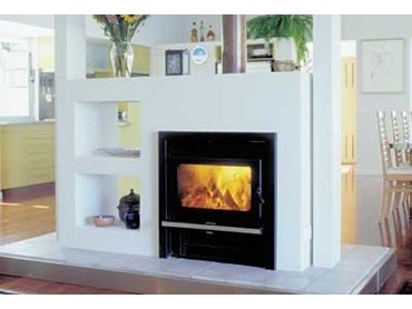 Kemlan Coupe inbuilt double-sided wood fireplaces